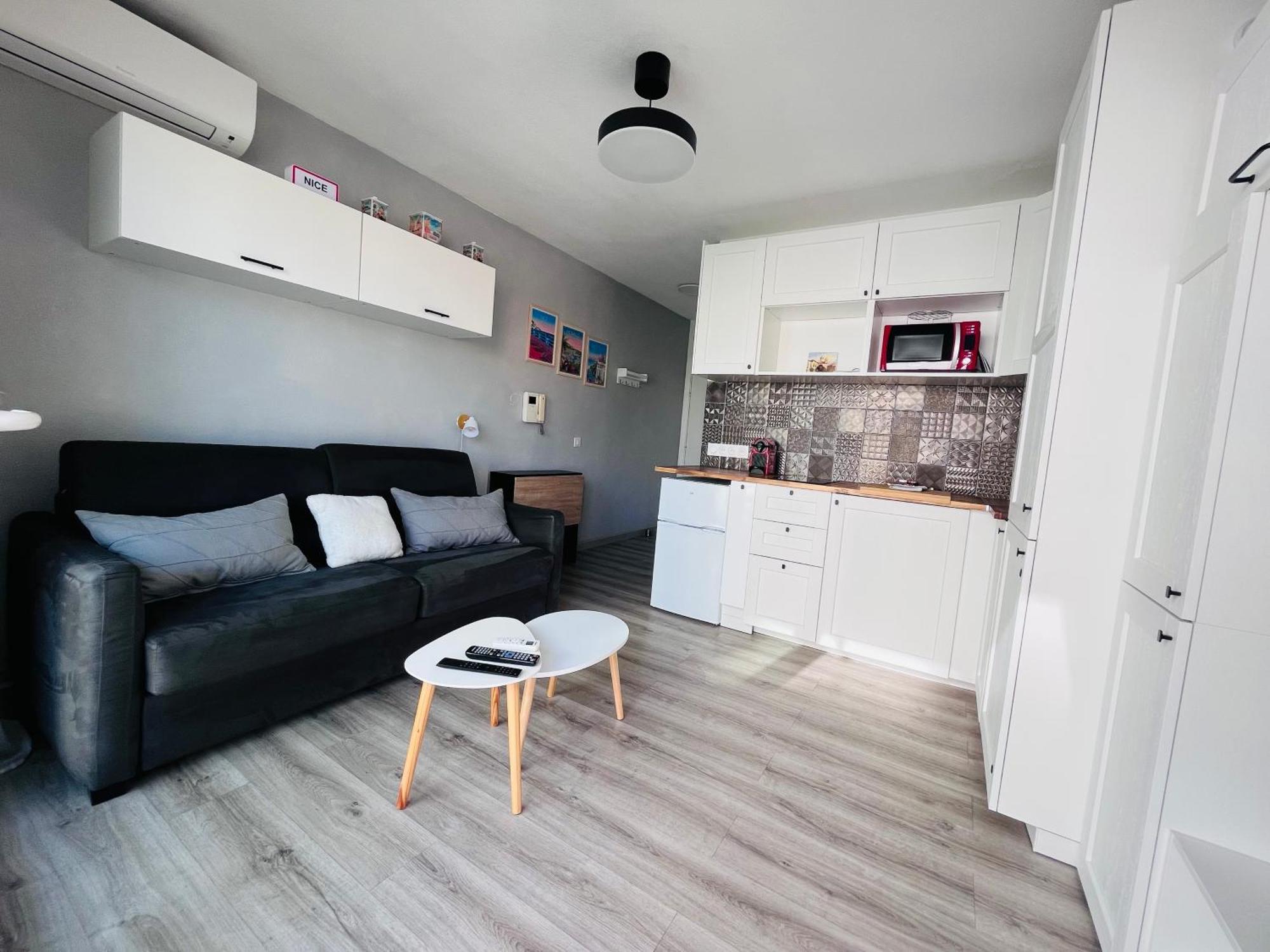 Apartment Terrasse Et Parking Prive Nizza